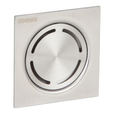 Rejilla de piso click clack 10x10 acero inox Genebre Rejilla De Piso Click Clack 10x10 Acero Inox Genebre
