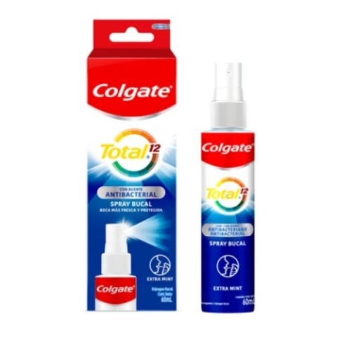 Enjuague Bucal Colgate Total 12 Spray 60 Ml Enjuague Bucal Colgate Total 12 Spray 60 Ml