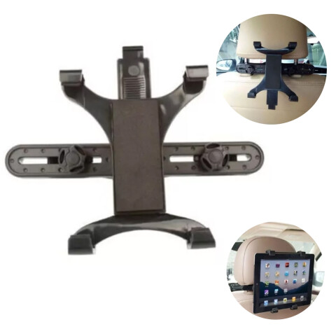 Soporte De Tableta Para Respaldo Carro Auto 7" A 11" SOPORTE AUTO TABLET PC/ SOP004