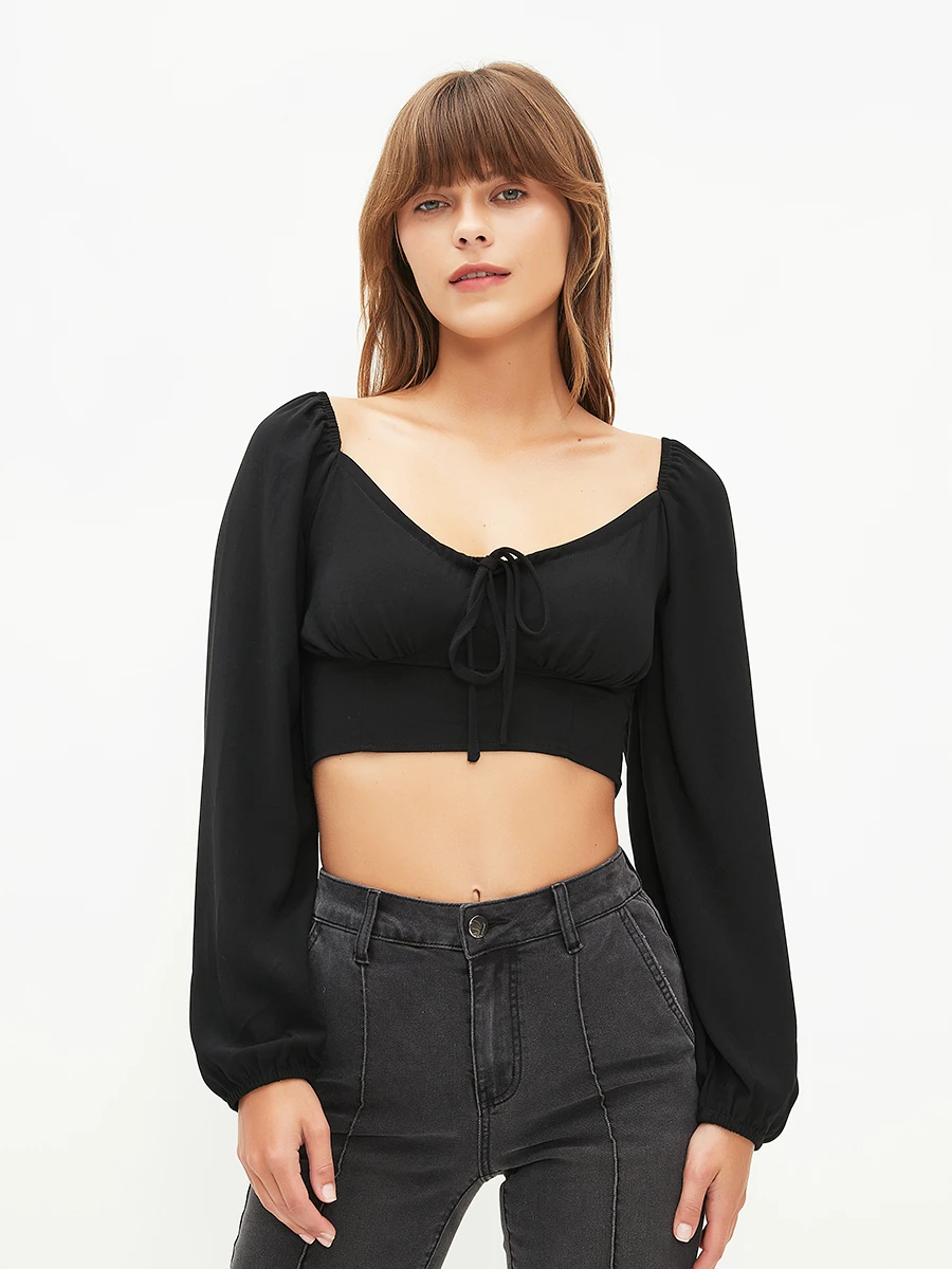 BLUSA JADE - NEGRO 