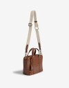 Bandoleras Bandolera Efecto Croco - Marron Chocolate