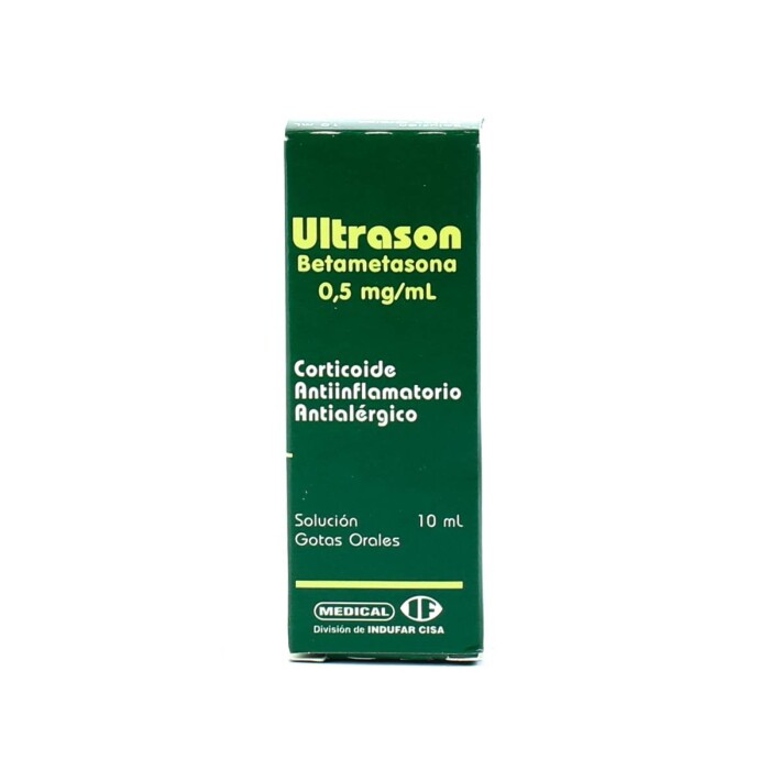 ULTRASON GOTAS CJ X 10 ML. única