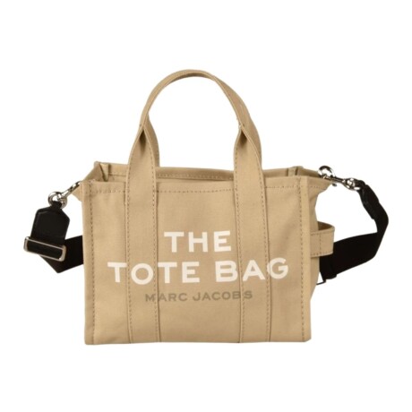Marc Jacobs- Bolso de lona, The Small Tote Beige