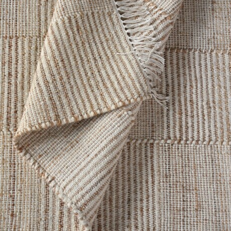 ALFOMBRA YUTE-Y-LANA NATURAL-BEIGE BOONTON