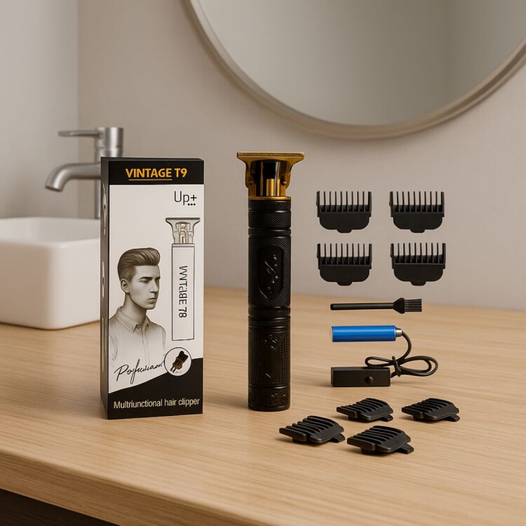 CORTA PELO VITAGE T9 NEGRO