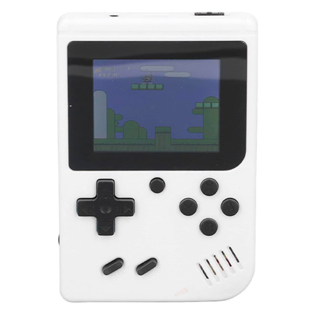 Consola de Juegos Portátil Retro con Control - Blanco 