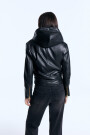 CAMPERA CUERO GRETTA Negro