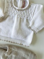 Conjunto mock blanco beige Conjunto mock blanco beige