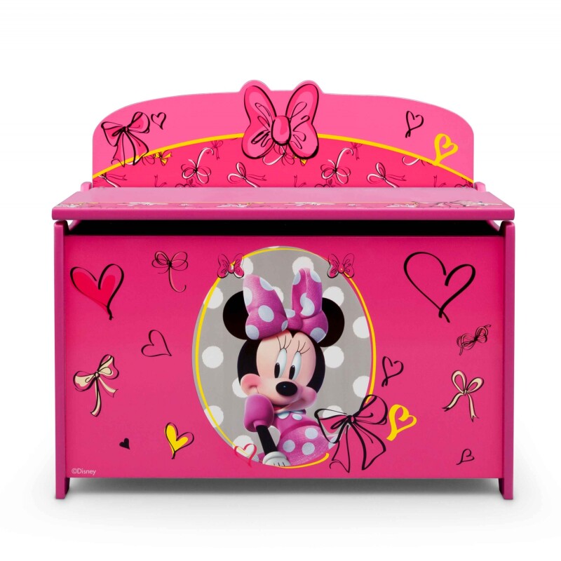 Baúl para juguetes Minnie Mouse Disney Deluxe Baúl para juguetes Minnie Mouse Disney Deluxe