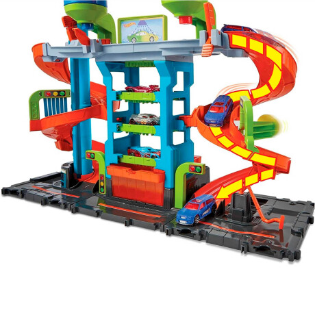 Pista Hot Wheels City Mega Torre De Lavado Autitos Pista Hot Wheels City Mega Torre De Lavado Autitos