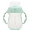 Vaso con boquilla silicona BUBA verde
