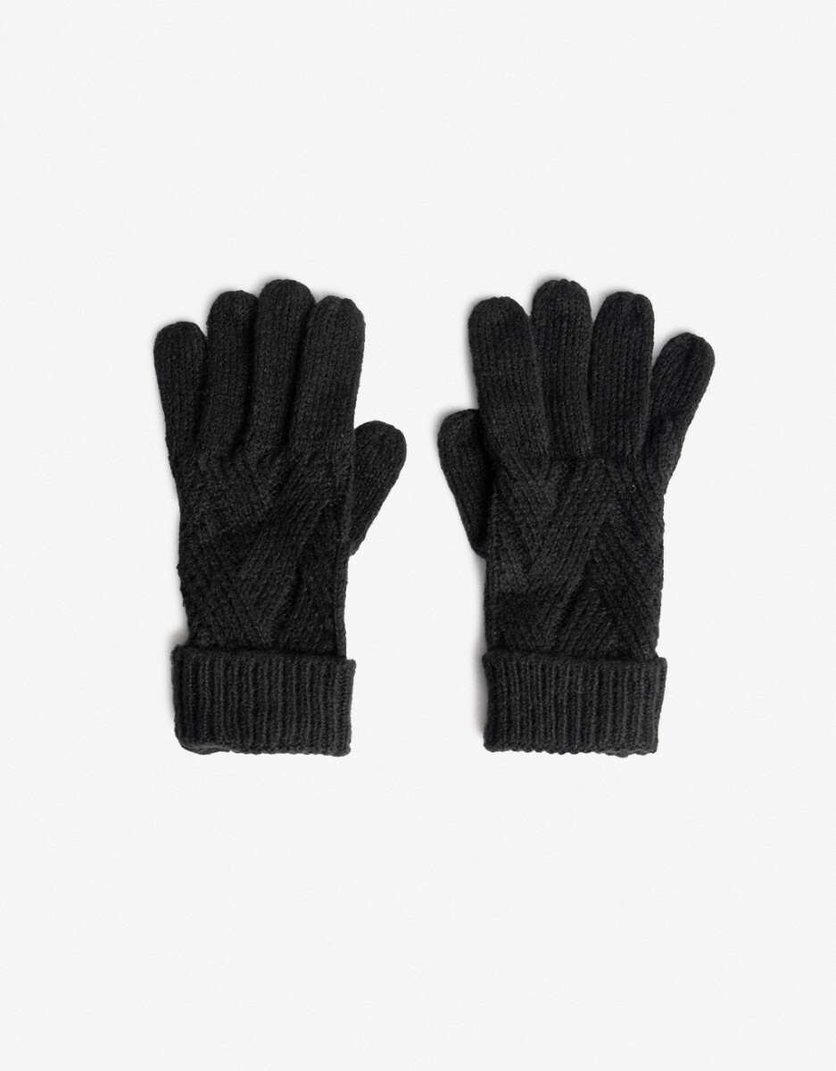 Par De Guantes Con Punto Espigado 