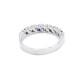 Anillo En Oro 18K Blanco Con Brillantes Y Zafiros Anillo En Oro 18K Blanco Con Brillantes Y Zafiros