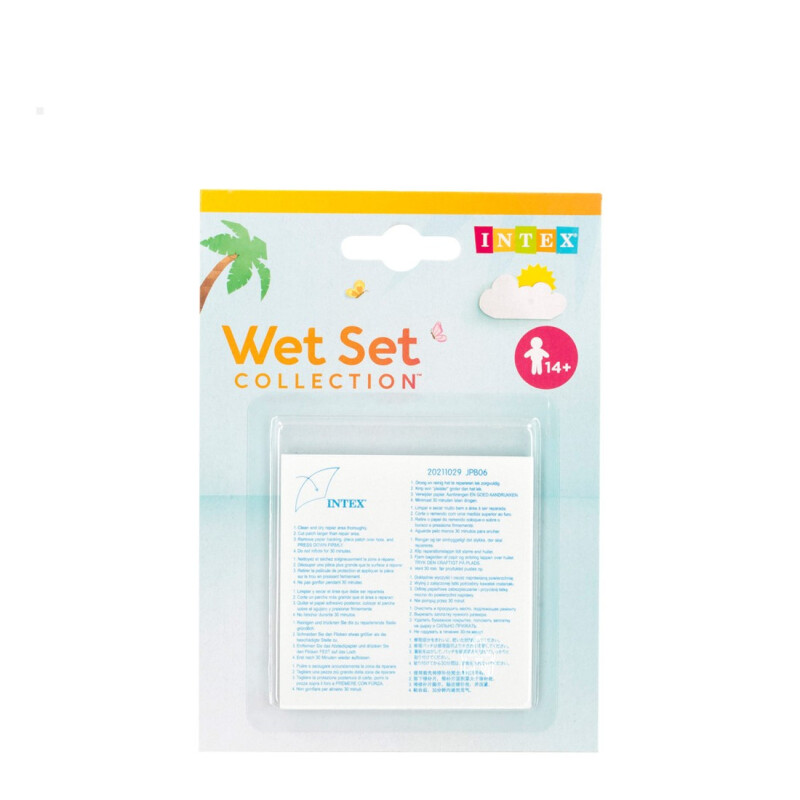 INTEX PARCHES AUTOADHESIVOS PISCINAS + INFLABLES Intex Parches Autoadhesivos Piscinas + Inflables