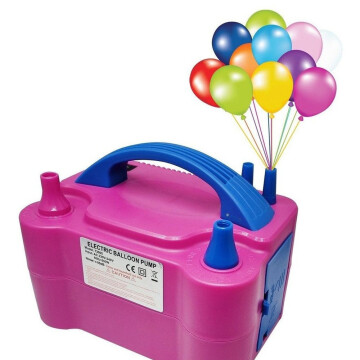 Inflador Globos Eléctrico + 5 Rollos Cinta Arco 5 Metros C/u Inflador Globos Eléctrico + 5 Rollos Cinta Arco 5 Metros C/u