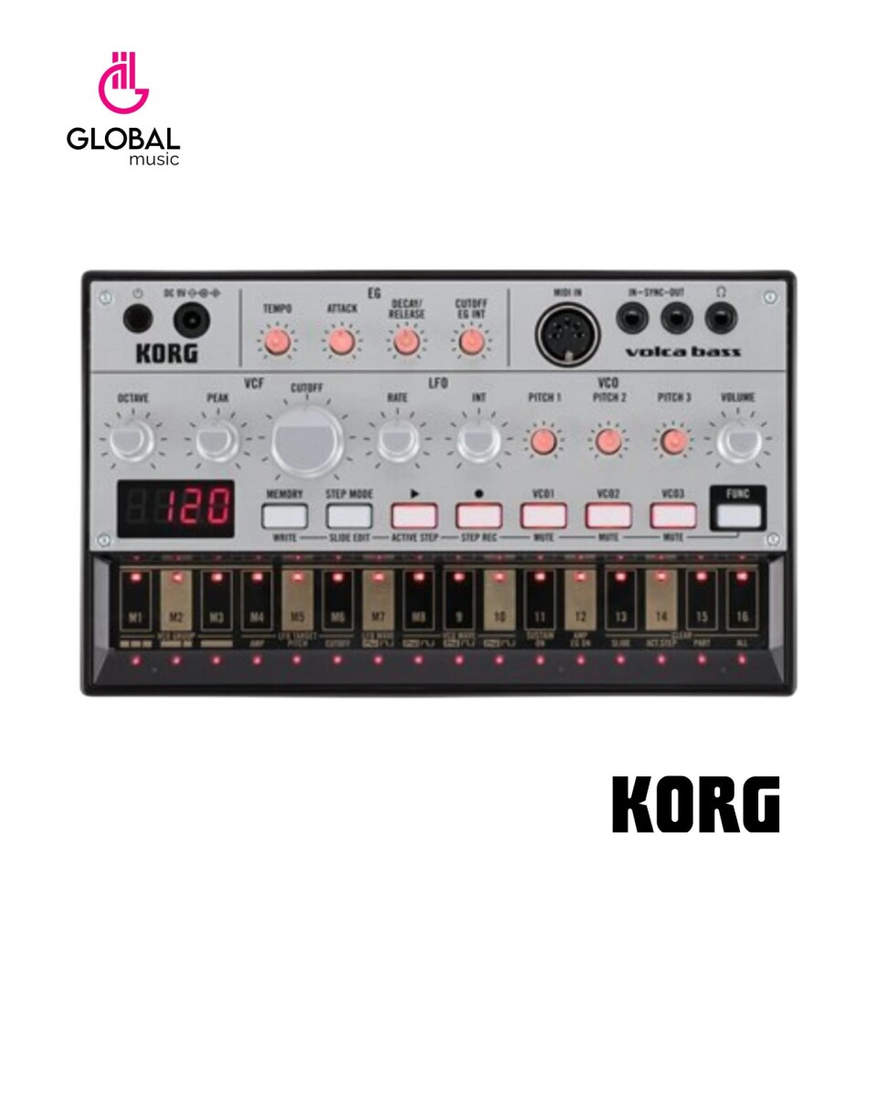 Korg Volca Bass Maquina De Bajos Analogica 