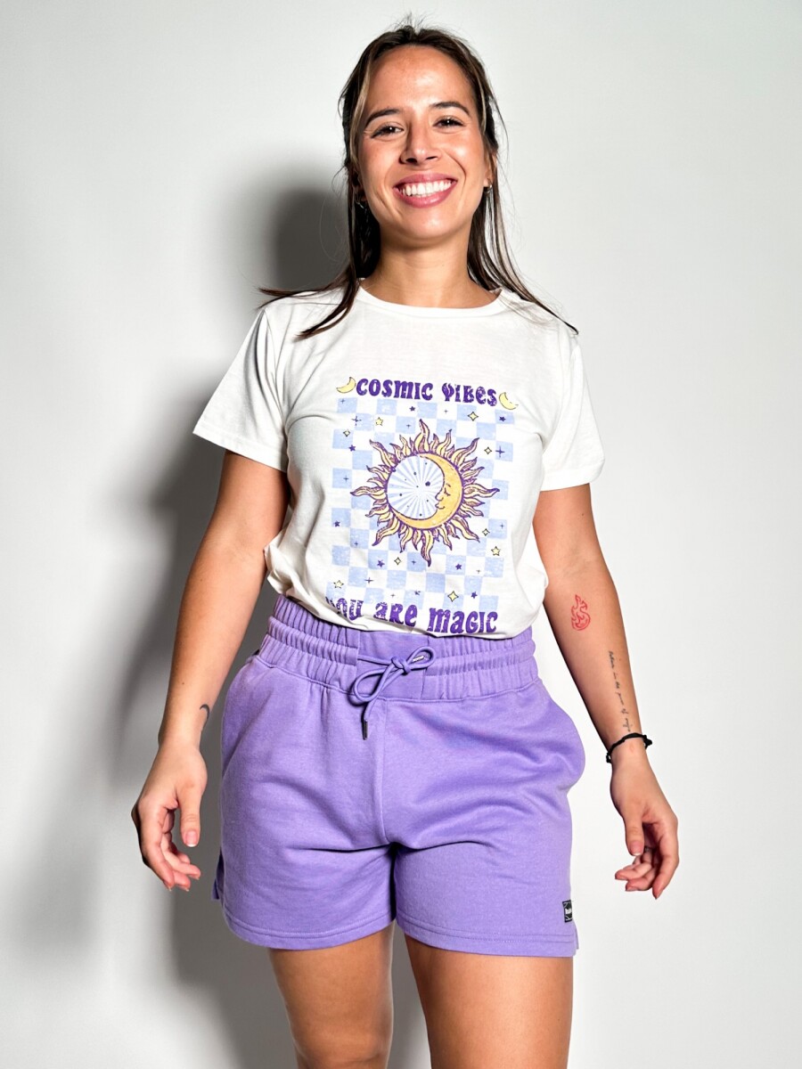 Remera estampada Lizzy - Beige 