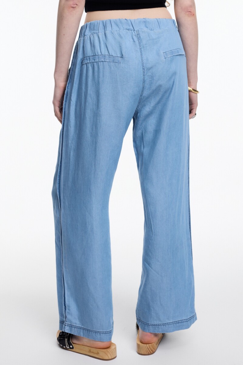 PANTALON LYOCELL Azul