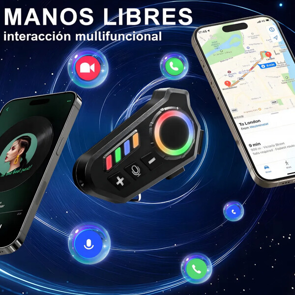 Intercomunicador Bluetooth Tq-6326 INTERCOMUNICADOR BLUETOOTH TQ-6326 / K06