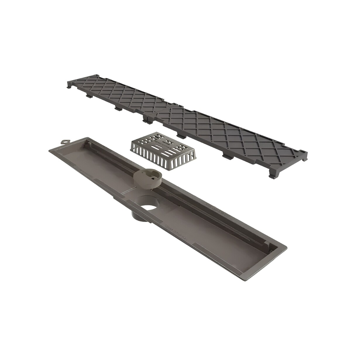 RECEPTACULO LINEAR PVC SIN SIFON TAPA REVE Receptaculo Linear Pvc Sin Sifon Tapa Reve