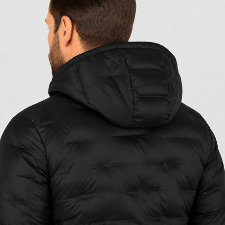 Campera Termosellada Unisex Negro
