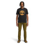 Polo US Tree Logo Short Sleeve Tee Hombre Black-Wheat Boot