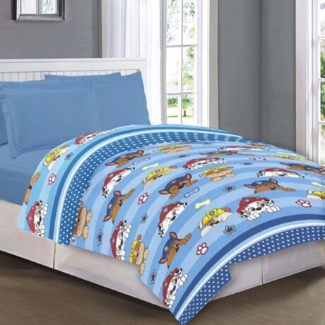 Colcha Infantil Disney diseño Paw Patrol de 1 Plaza - 140x220cm Colcha Infantil Disney diseño Paw Patrol de 1 Plaza - 140x220cm