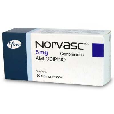 Norvasc 5 Mg. 30 Comp. Norvasc 5 Mg. 30 Comp.