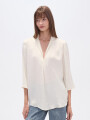 Blusa Laren Marfil / Off White