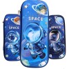 CARTUCHERA 1 PISO ESTAMPADO 3D Niño ASTRONAUTA CEL