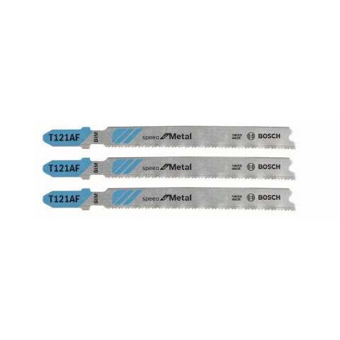 3 hojas p/caladora corte rápido metal Bosch BS3408