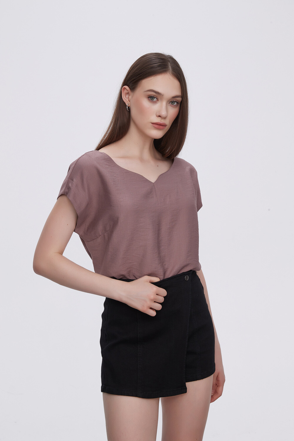 Blusa Elaisa Tostado