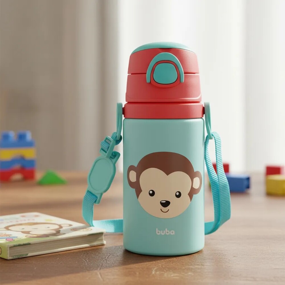 Vaso metal animales BUBA Mono