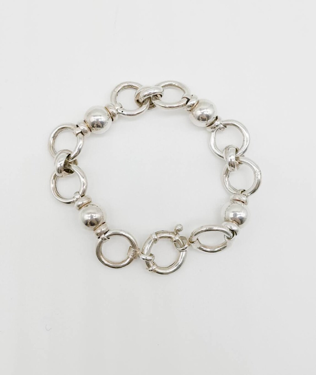 Pulsera de plata Milan 