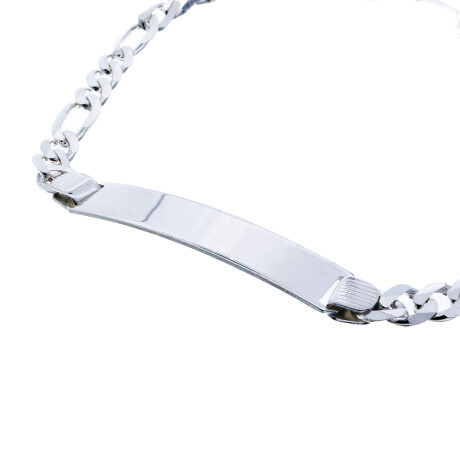 Pulsera de identidad en plata 925. Pulsera de identidad en plata 925.