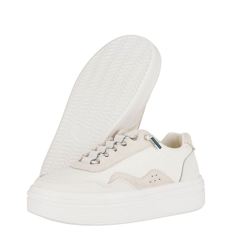 Zapatillas Hudson Lift Sport Mujer Cream