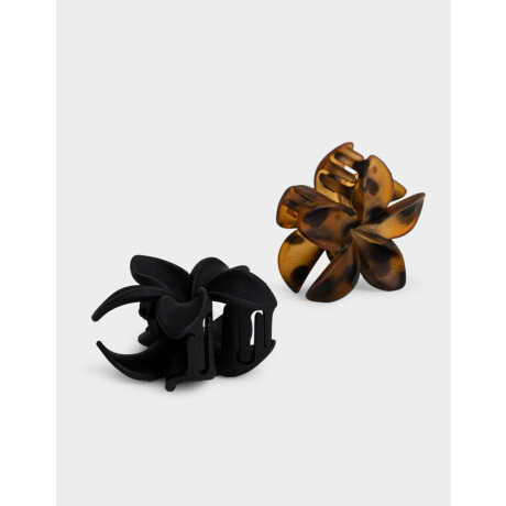 Broches Sets Hawaianas Combinación Bicolor