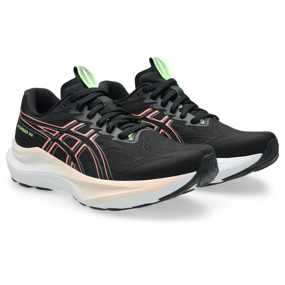 Zapatillas Running Gt-2000 14 Mujer Black/sun Coral