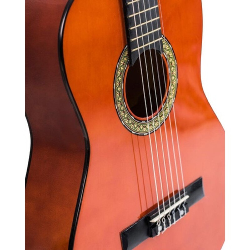 Guitarra Clásica Memphis 851 con funda Natural