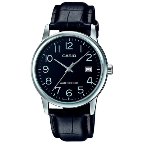 Reloj Casio Cuero Clasico Negro 0