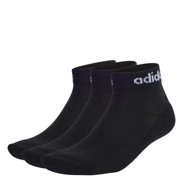 Medias Adidas Cortas - IC1303 Negro-blanco