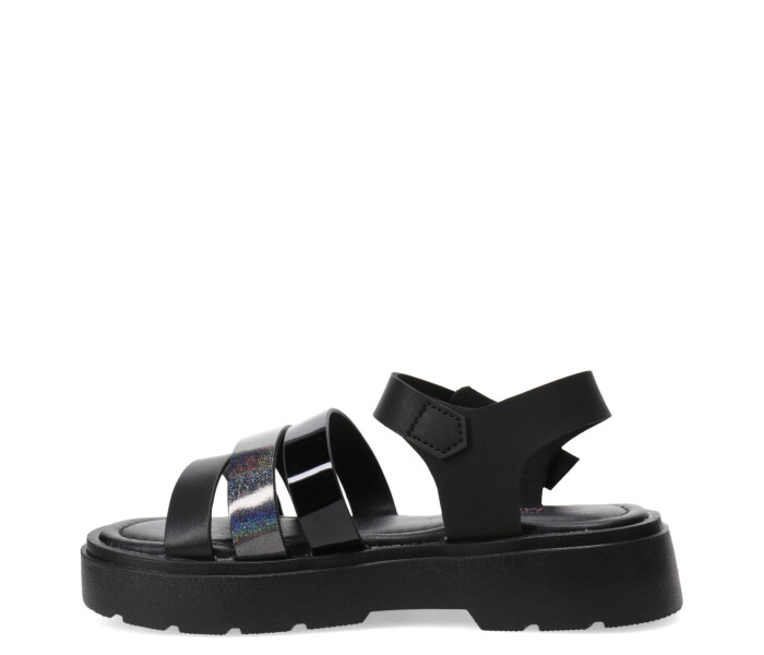 Santalia DOLEN con tira metalizada Black
