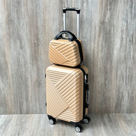 Set Valija Chica Carry On De Cabina + Neceser Beauty Rígido Set Valija Chica Carry On De Cabina + Neceser Beauty Rígido