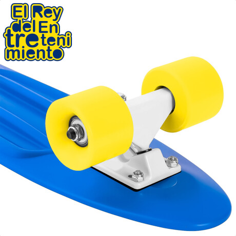 Skate Longboard Penny 57cm Patineta Aluminio + Bolso Celeste-Estilo 2
