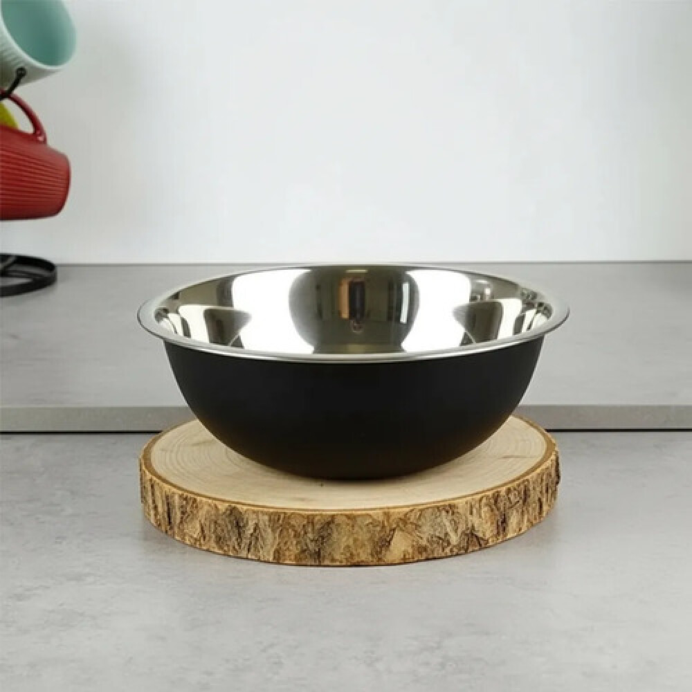 Bowl aleman acero inox 21 cm negro PRISMA Bowl aleman acero inox 21 cm negro PRISMA