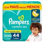PAMPERS CONFORT SEC XXXG 44UNIX04IT única