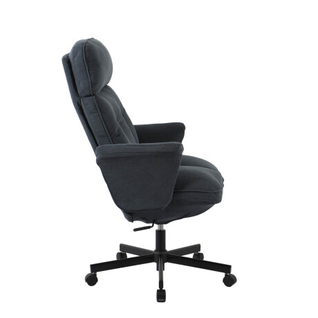 SILLA DE OFICINA GERENCIAL TELA-Y-METAL AZUL CICERÓN