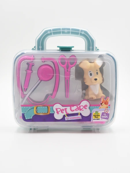 MASCOTA DOCTOR SET ROSADO