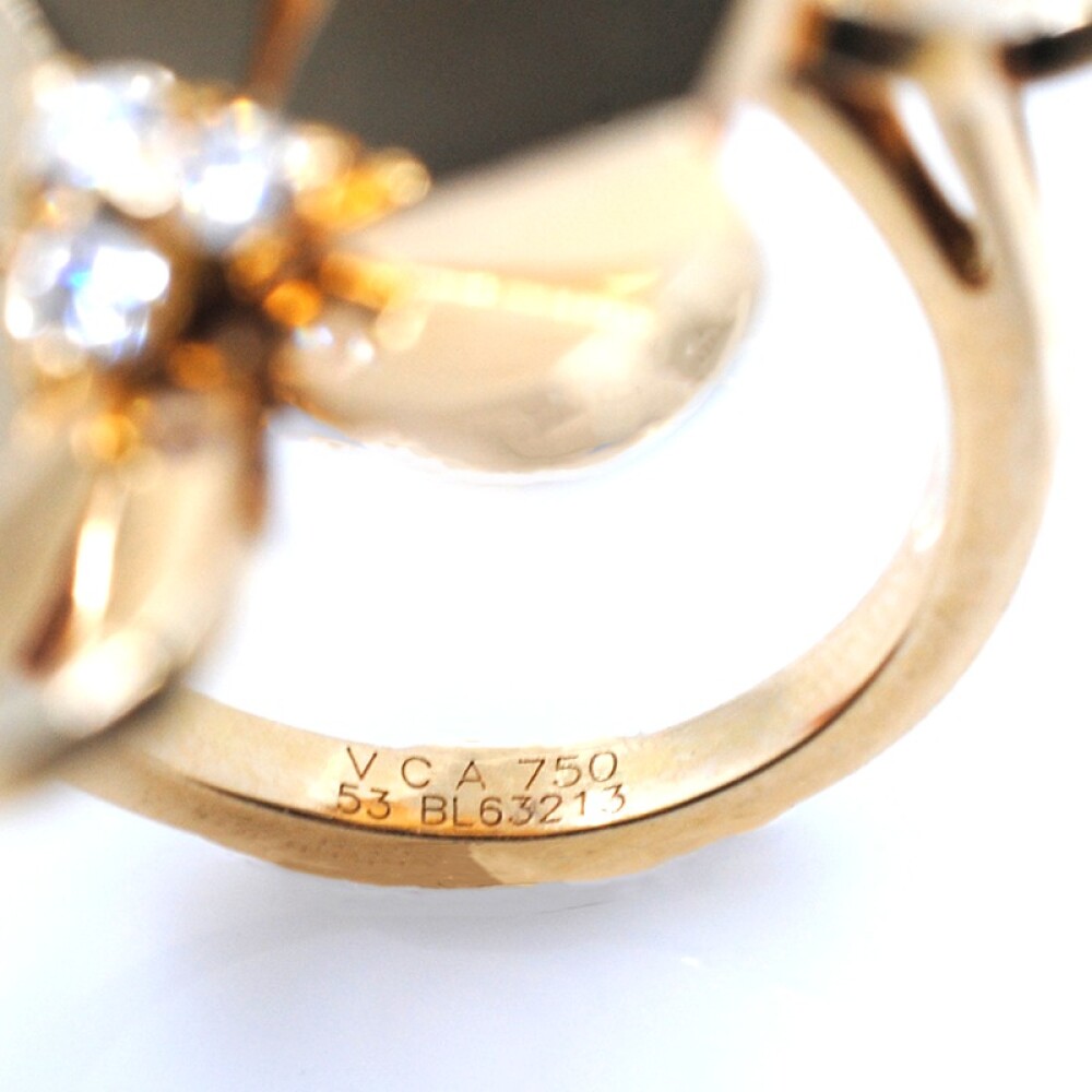 Van Cleef & Arpels Frivole Between the finger anillo en oro 18k y brillantes Van Cleef & Arpels Frivole Between the finger anillo en oro 18k y brillantes