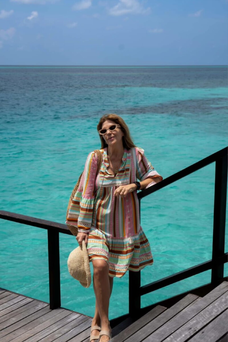 Vestido Paste Estampado